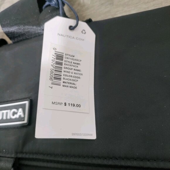 Nautica‎ Wind And Water Backpack NWT $119 - Picture 3 of 6